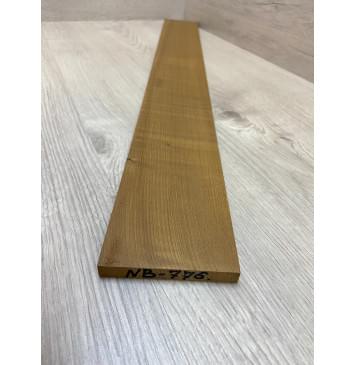 Клён Волнистый Печеный 180 гр заготовка накладки для бас-гитары Радиал А 10.5х84х745 мм-2