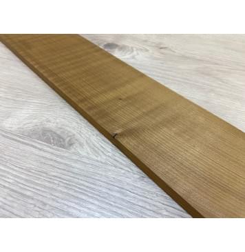 Клён Волнистый Печеный 180 гр заготовка накладки для бас-гитары Радиал А 10.5х84х745 мм-3