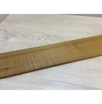 Клён Волнистый Печеный 180 гр заготовка накладки для бас-гитары Радиал А 10.5х84х745 мм-6