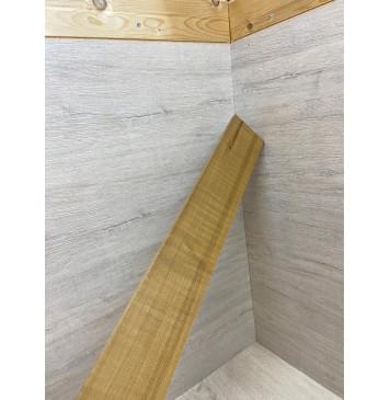 Клён Волнистый Печеный 180 гр заготовка накладки для бас-гитары Радиал А 10.5х84х745 мм-10