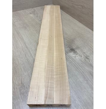 Ольха Волнистая заготовка грифа электрогитары Радиал АА Волна АА 30.5х(45-26-45)х680 мм - из 3х частей-8