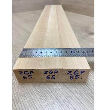 Ольха Волнистая заготовка грифа электрогитары Радиал АА Волна АА 34.5х(41.5-34.5-41.5)х670 мм - из 3х частей-6