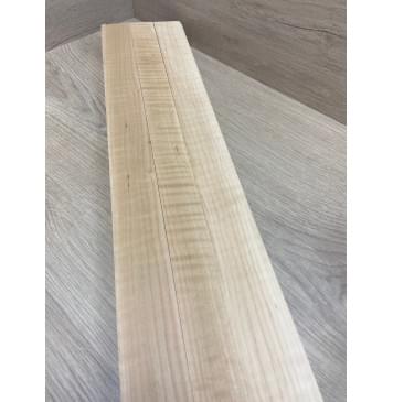 Ольха Волнистая заготовка грифа электрогитары Радиал АА Волна АА 34.5х(41.5-34.5-41.5)х670 мм - из 3х частей-9