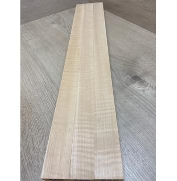 Ольха Волнистая заготовка грифа электрогитары Радиал АА Волна АА 35х(40-35-40)х670 мм - из 3х частей-7