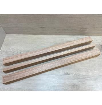 Махагон Кая заготовка грифа электрогитары Радиал АА 49х(47.5-21-47.5)х740 мм - из 3х частей-0