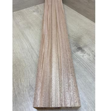 Махагон Кая заготовка грифа электрогитары Радиал АА 49х(47.5-21-47.5)х740 мм - из 3х частей-7