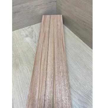 Махагон Кая заготовка грифа электрогитары Радиал АА 49х(47.5-21-47.5)х740 мм - из 3х частей-8