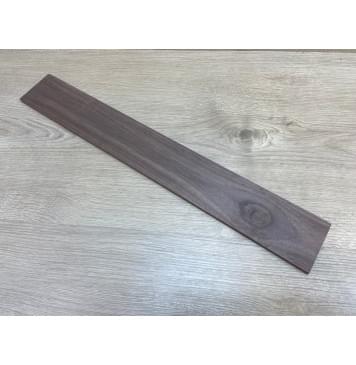 Орех Американский заготовка накладки для электрогитары Тангент А 7.2х77х560 мм-0