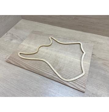 Ясень Белый Волнистый заготовка на топ для Тревел гитары Радиал АА Волна АА 6.8х146х420 мм - 2 шт. (книжкой)-6