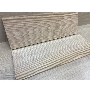 Ясень Белый Волнистый заготовка на топ для Тревел гитары Радиал АА Волна АА 7.5х149х420 мм - 2 шт. (книжкой)-2