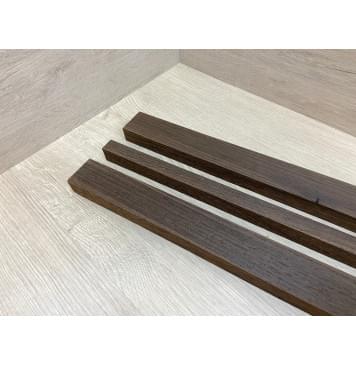 Венге заготовка грифа безголовой гитары Радиал АА 25х(45-20-45)х578 мм - из 3х частей-4