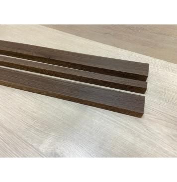 Венге заготовка грифа безголовой гитары Радиал АА 25х(45-20-45)х578 мм - из 3х частей-6