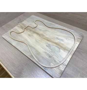 Клён Американский заготовка на топ Смешанный ААА 20х185х510 мм - 2 шт. (книжкой)-8