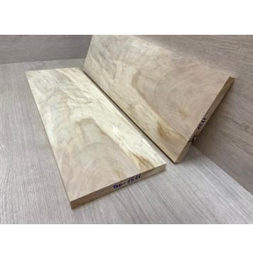 Клён Американский заготовка на топ Смешанный ААА 16.5х166-173х530 мм - 2 шт. (книжкой)-4