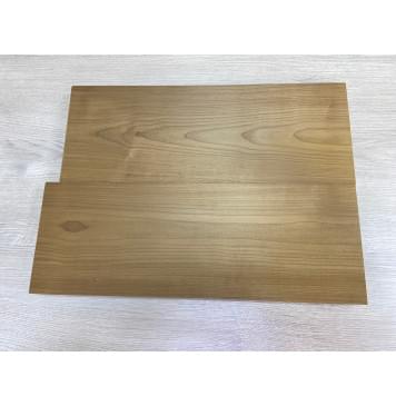 Клён Печёный 180 гр заготовка корпуса Тангент АА 43х173х460-483 мм - 2шт (книжкой)-0