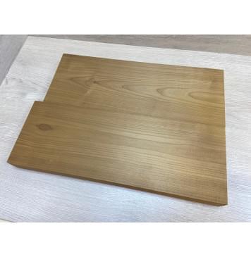 Клён Печёный 180 гр заготовка корпуса Тангент АА 43х173х460-483 мм - 2шт (книжкой)-8