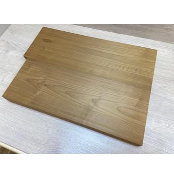 Клён Печёный 180 гр заготовка корпуса Тангент АА 43х173х460-483 мм - 2шт (книжкой)-2