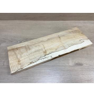 Клён Американский Волнистый заготовка на топ Смешанный А Волна АА 23х155-162х475 мм (1 шт под распил)-16