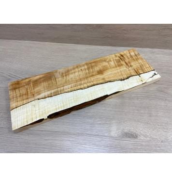 Клён Американский Волнистый заготовка на топ Смешанный А Волна АА 23х155-162х475 мм (1 шт под распил)-12