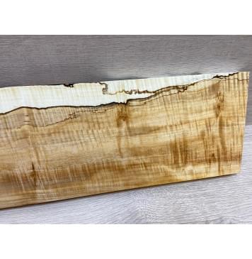 Клён Американский Волнистый заготовка на топ Смешанный А Волна АА 23х155-162х475 мм (1 шт под распил)-6