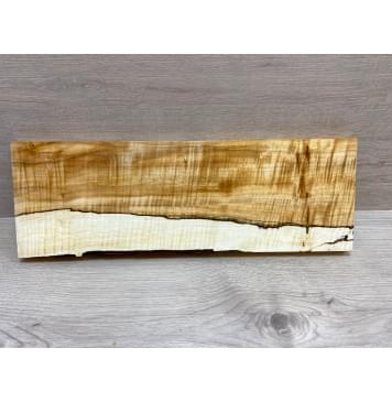 Клён Американский Волнистый заготовка на топ Смешанный А Волна АА 23х155-162х475 мм (1 шт под распил)-5