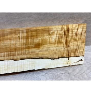 Клён Американский Волнистый заготовка на топ Смешанный А Волна АА 23х155-162х475 мм (1 шт под распил)-3