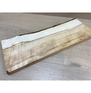 Клён Американский Волнистый заготовка на топ Смешанный А Волна АА 24х155-175х475 мм (1 шт под распил)-15