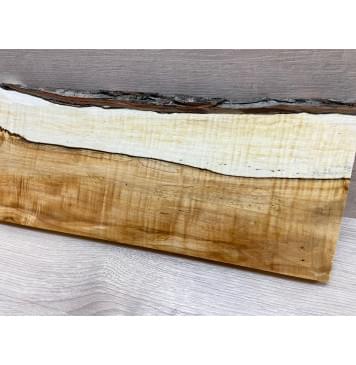 Клён Американский Волнистый заготовка на топ Смешанный А Волна АА 24х155-175х475 мм (1 шт под распил)-10