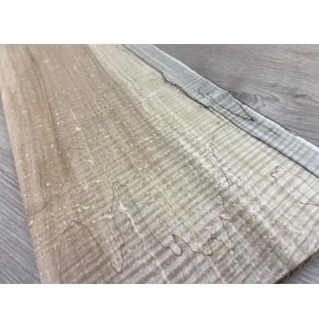 Клён Американский Spalted Волнистый заготовка на топ Смешанный АА Волна ААА 23х200-210х555 мм (1 шт под распил) Уценка-гнилостные поражения древесины,под стабилизацию или работу с порозаполнителями-21