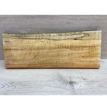 Клён Американский Spalted Волнистый заготовка на топ Смешанный АА Волна ААА 23х200-210х555 мм (1 шт под распил) Уценка-гнилостные поражения древесины,под стабилизацию или работу с порозаполнителями-6