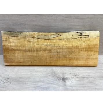 Клён Американский Spalted Волнистый заготовка на топ Смешанный АА Волна ААА 23х197-205х555 мм (1 шт под распил) Уценка-гнилостные поражения древесины,под стабилизацию или работу с порозаполнителями-0