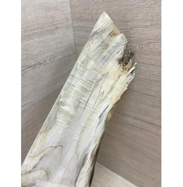 Тополь Болотный Волнистый заготовка накладки на головку грифа Смешанный ААА Волна АА 6х90-120х220 мм-6