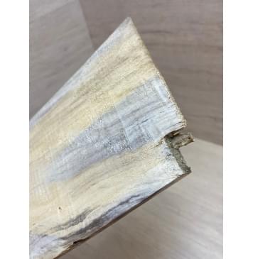 Тополь Болотный Волнистый заготовка накладки на головку грифа Смешанный АА Волна АА 6х120х260 мм-4