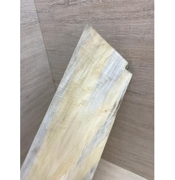 Тополь Болотный Волнистый заготовка накладки на головку грифа Смешанный АА Волна АА 6х120х260 мм-7