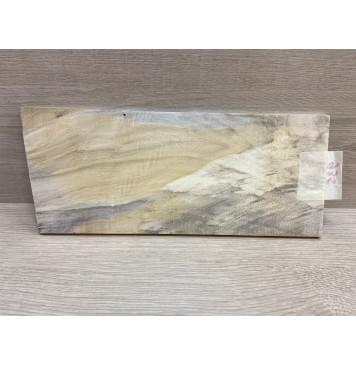 Тополь Болотный заготовка накладки на головку грифа Смешанный ААА 6х120х270 мм-4