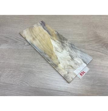 Тополь Болотный заготовка накладки на головку грифа Смешанный ААА 6х120х270 мм-0