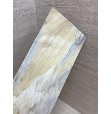 Тополь Болотный заготовка накладки на головку грифа Смешанный ААА 6х120х270 мм-2