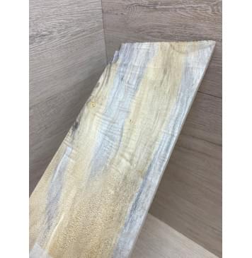 Тополь Болотный Волнистый заготовка накладки на головку грифа Смешанный ААА Волна АА 6х120х270 мм-6