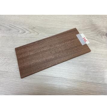 Сапели заготовка накладки на головку грифа Радиал ААА 7х107х230 мм-0