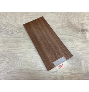 Сапели заготовка накладки на головку грифа Радиал ААА 7х107х230 мм-1