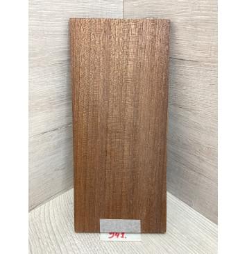 Сапели заготовка накладки на головку грифа Радиал ААА 7х107х230 мм-3