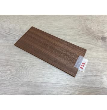 Сапели заготовка накладки на головку грифа Радиал ААА 6х108х230 мм-0