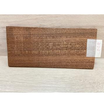 Сапели заготовка накладки на головку грифа Радиал ААА 6х108х230 мм-3