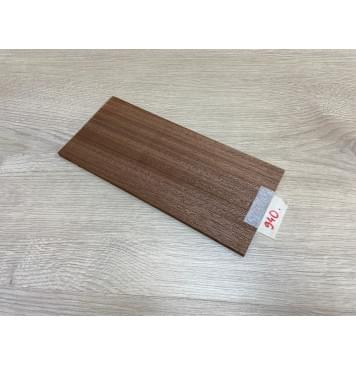 Сапели заготовка накладки на головку грифа Радиал ААА 6х110х235 мм-0