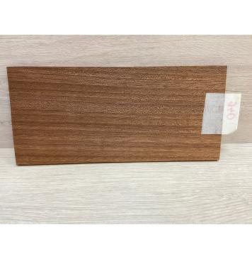 Сапели заготовка накладки на головку грифа Радиал ААА 6х110х235 мм-3