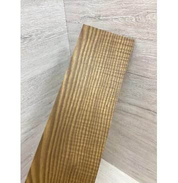 Ясень Печёный 180 гр Волнистый заготовка накладки на головку грифа Смешанный ААА Волна АА 3х93х300 мм-2