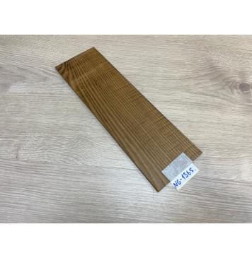 Ясень Печёный 180 гр Волнистый заготовка накладки на головку грифа Смешанный ААА Волна АА 5х93х300 мм-0