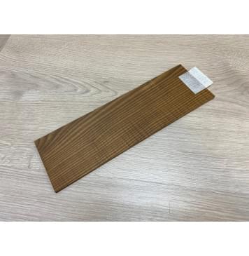 Ясень Печёный 180 гр Волнистый заготовка накладки на головку грифа Смешанный ААА Волна АА 5х93х300 мм-6