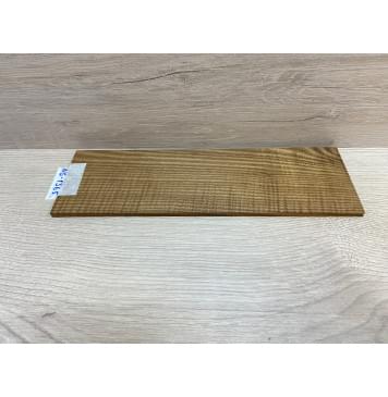 Ясень Печёный 180 гр Волнистый заготовка накладки на головку грифа Смешанный ААА Волна АА 5х93х300 мм-4