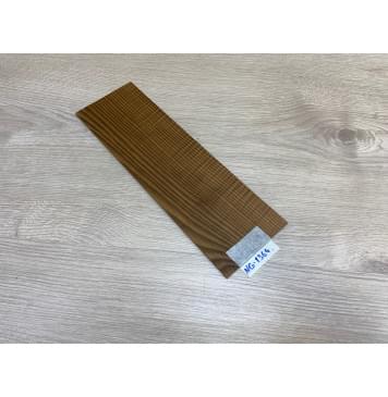 Ясень Печёный 180 гр Волнистый заготовка накладки на головку грифа Смешанный ААА Волна АА 3х93х300 мм-0